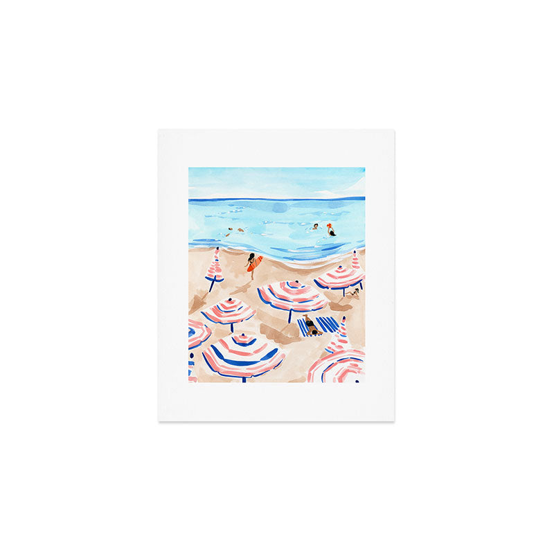 Beach Day II Art Print Gallery Image 1