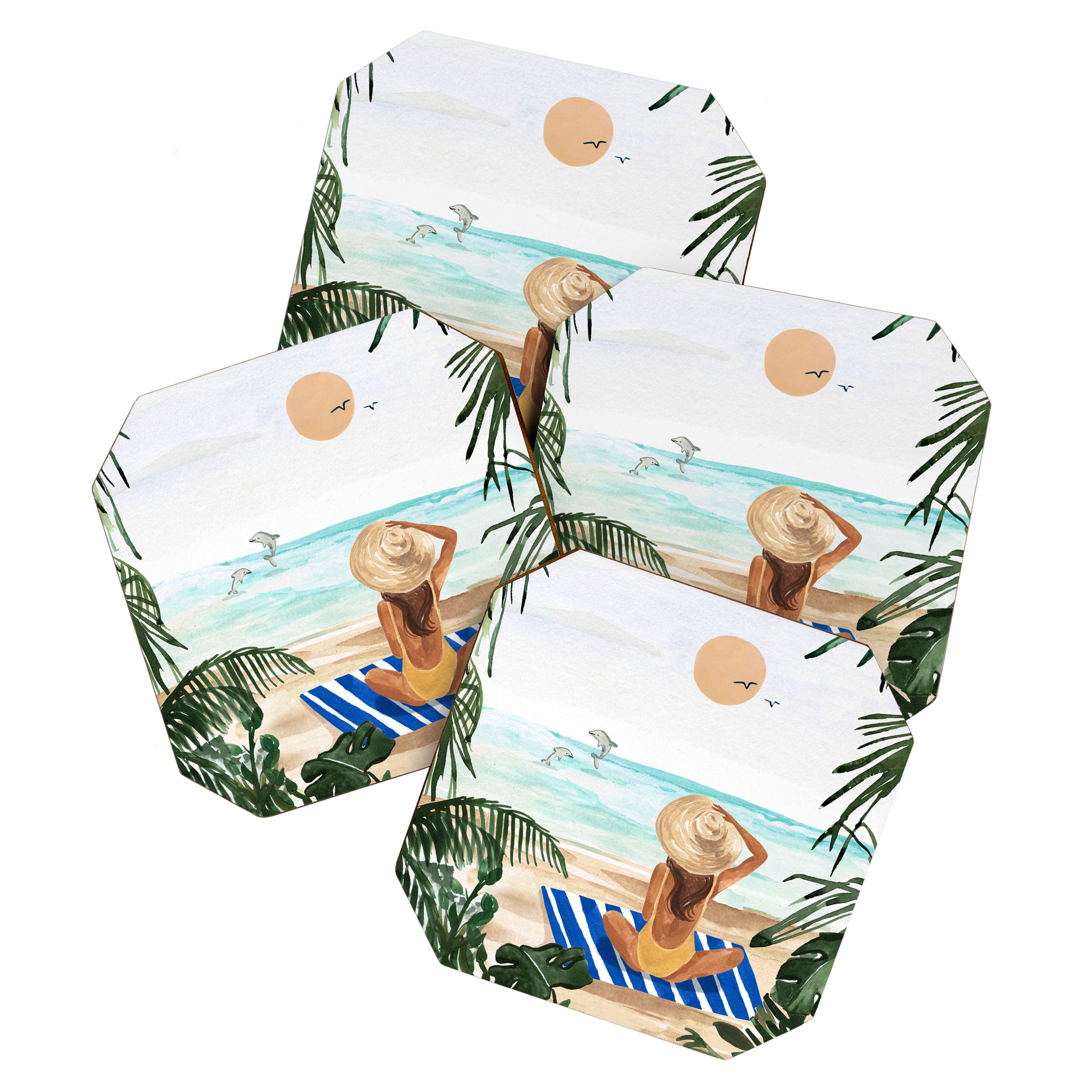 Beach Day Coaster Gallery Image 1