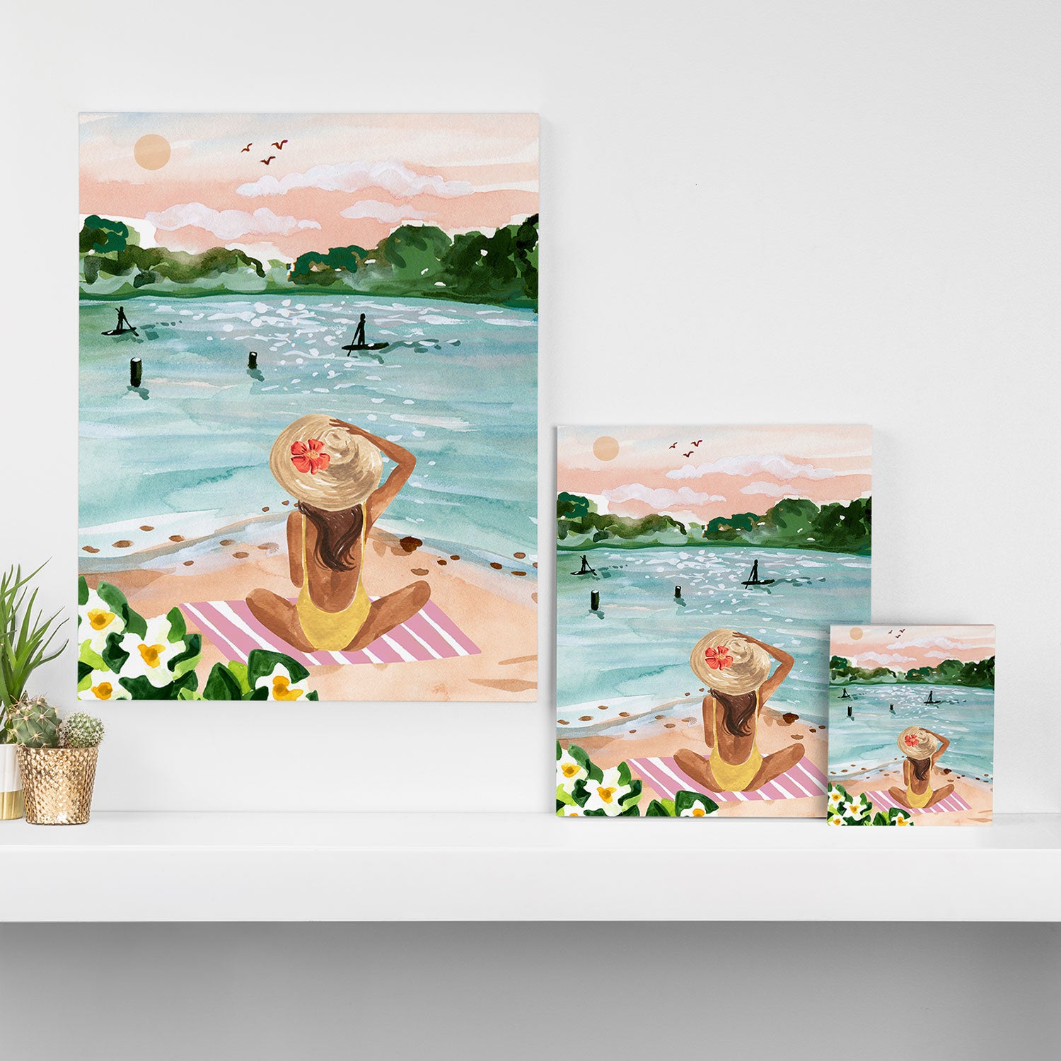 Beachside Dreaming Canvas Print Gallery Image 3