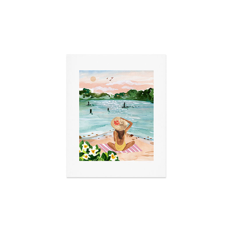 Beachside Dreaming Art Print Gallery Image 1