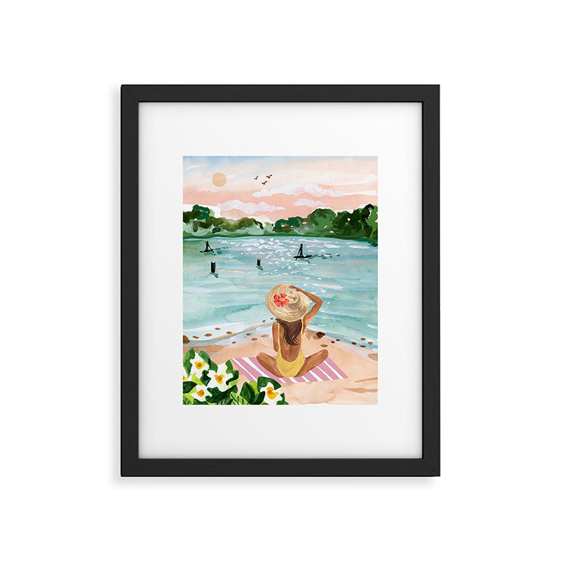 Beachside Dreaming Framed Art Print Gallery Image 5