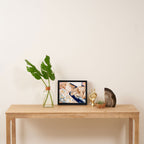 Bella Sleeping Framed Canvas Print Gallery Image 4