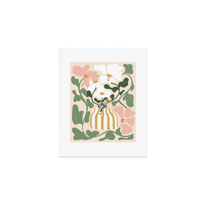 Bloom Reading Art Print Gallery Image 1