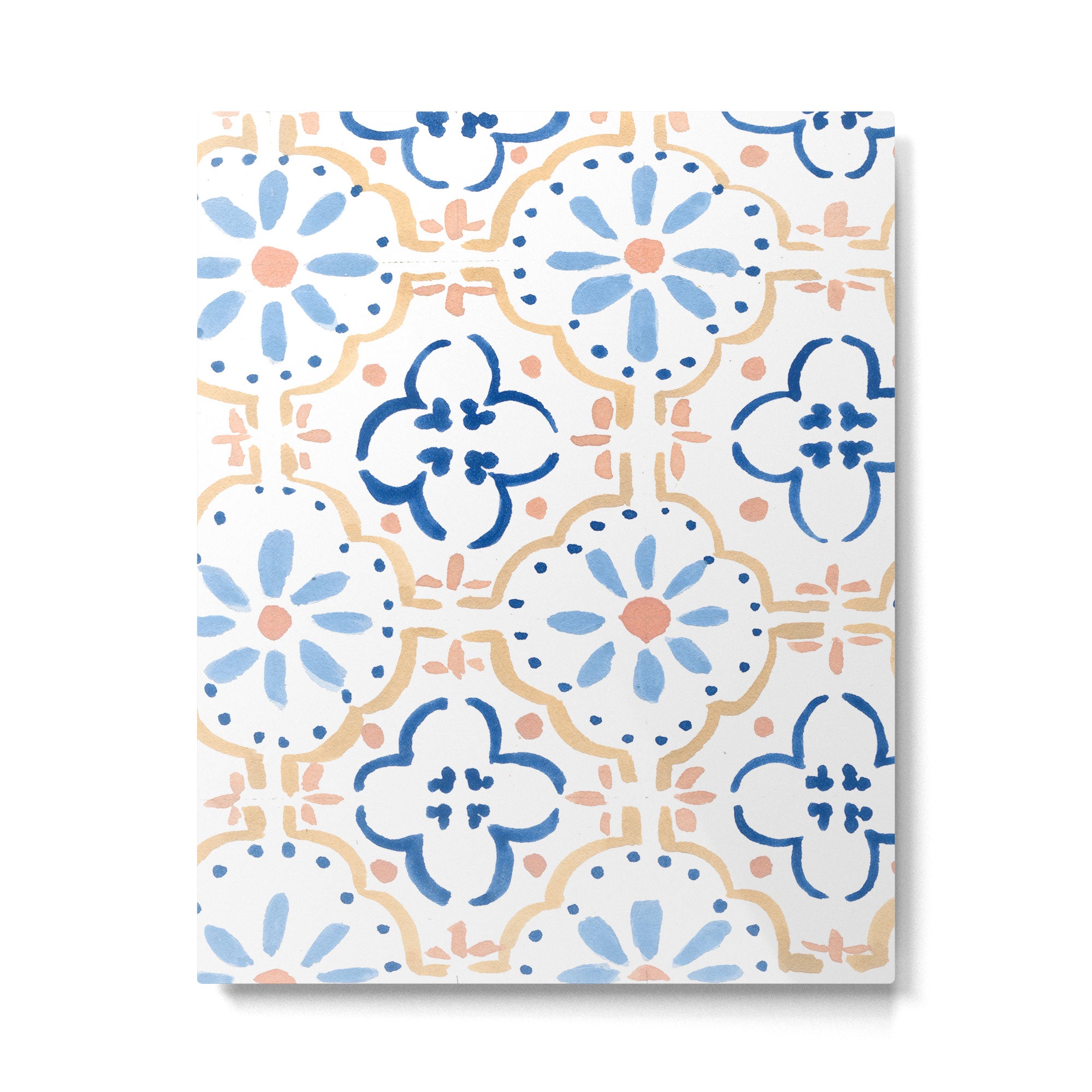 Blue Tiles Metal Print Gallery Image 6