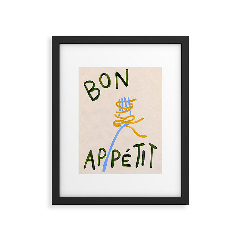 Bon Appétit Framed Art Print Gallery Image 5