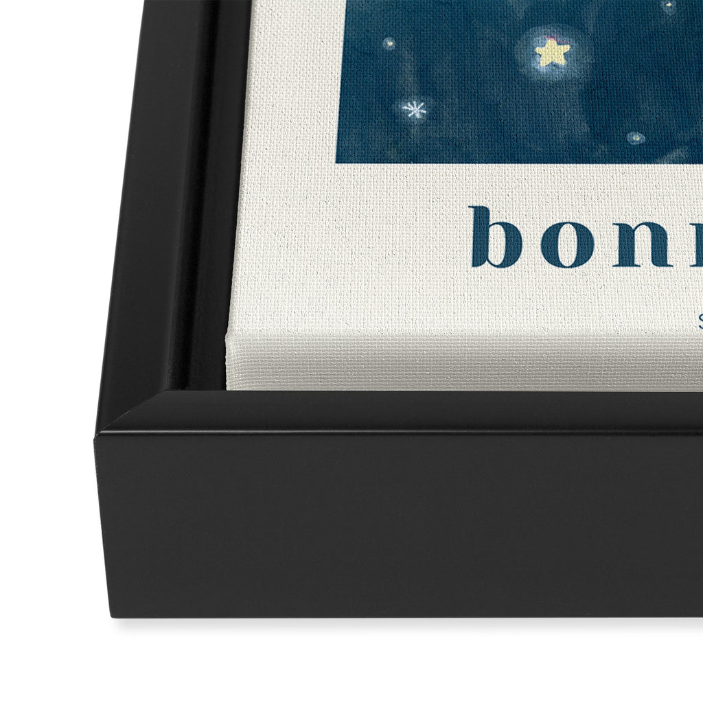 Bonne Nuit Framed Canvas Print Gallery Image 3