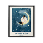 Bonne Nuit Framed Canvas Print Gallery Image 6