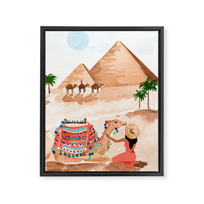 Cairo Framed Canvas Print Gallery Image 1