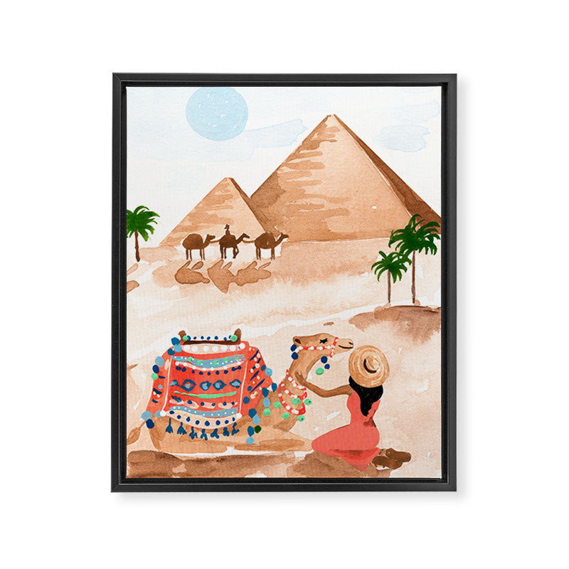 Cairo Framed Canvas Print Gallery Image 6
