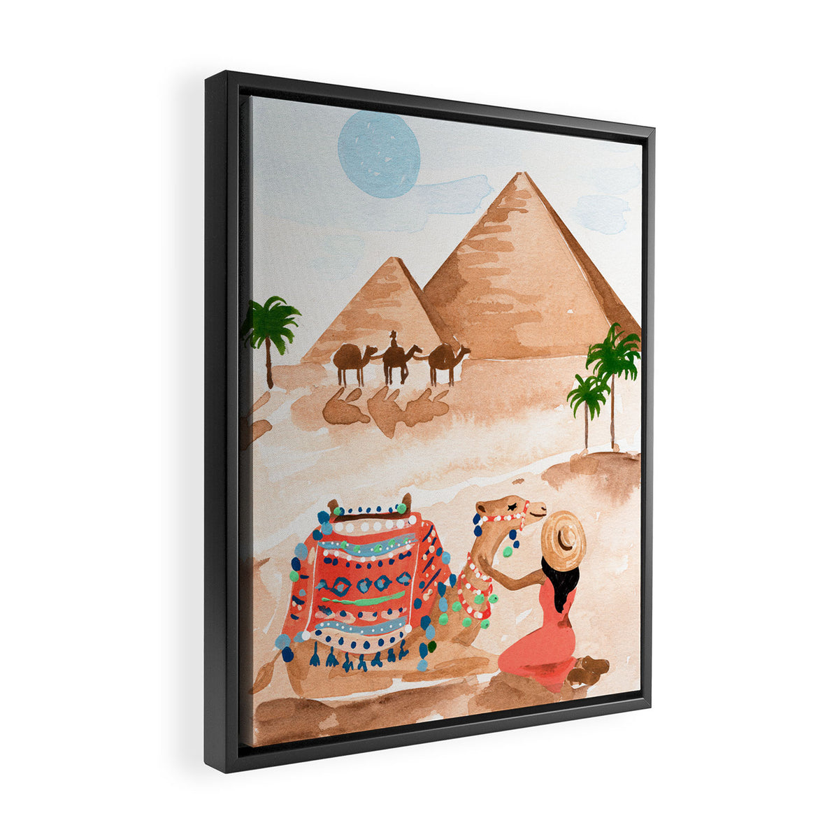 Cairo Framed Canvas Print Gallery Image 2