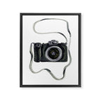 Camera Framed Canvas Print Gallery Image 6