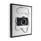 Camera Framed Canvas Print Gallery Image 2