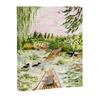 Canoeing on the Pond Canvas Print Gallery Image 6