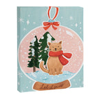Cat in a Snowglobe Canvas Print Gallery Image 8