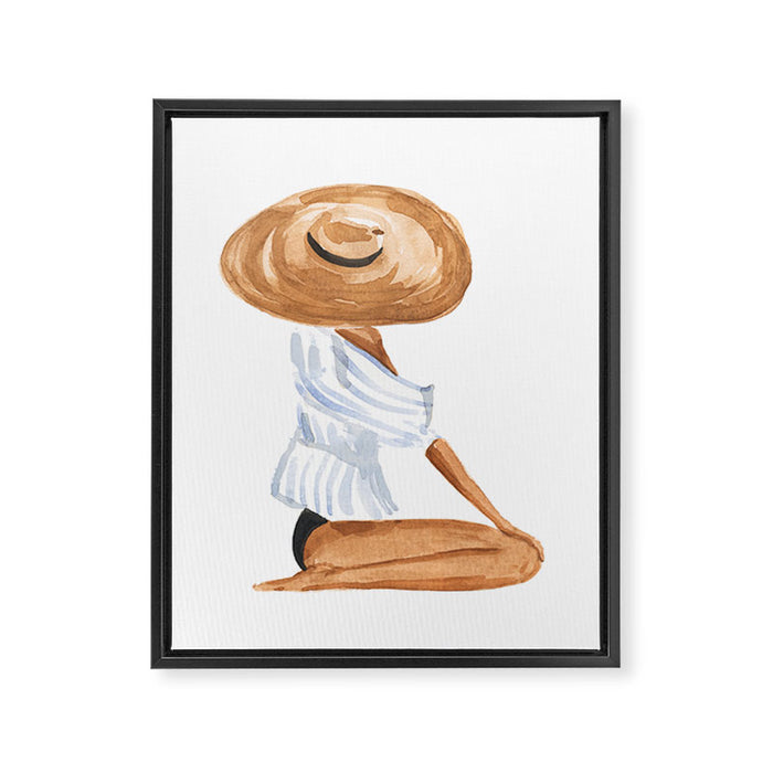 Celia Framed Canvas Print Gallery Image 1