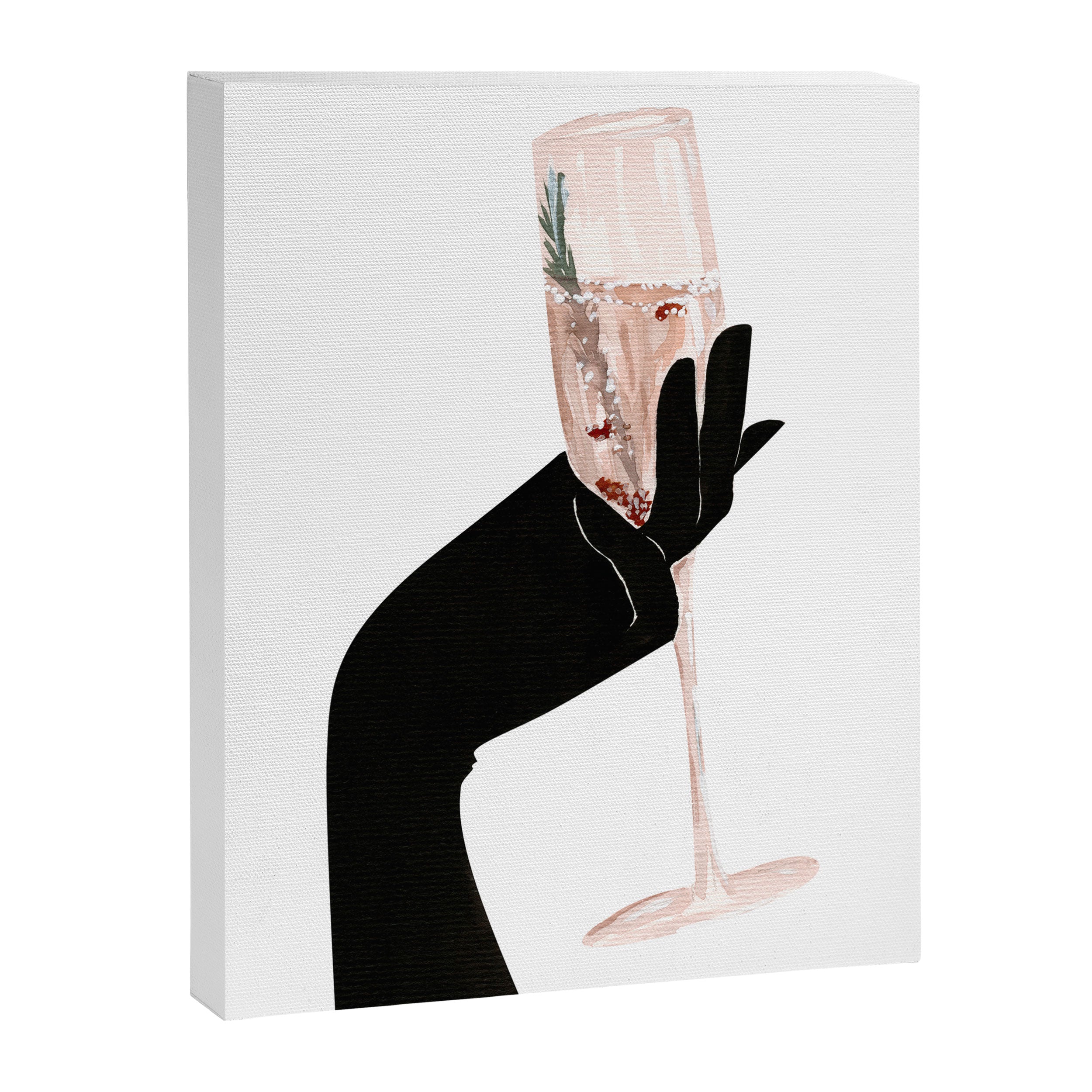 Champagne Chic Canvas Print Gallery Image 6