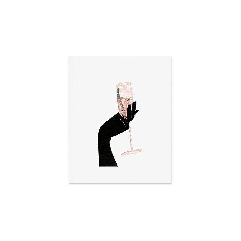 Champagne Chic Art Print Gallery Image 1