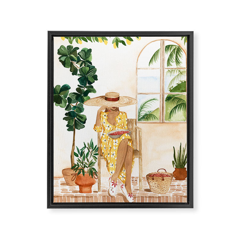 Cherries in Croatia Framed Canvas Print Gallery Image 6