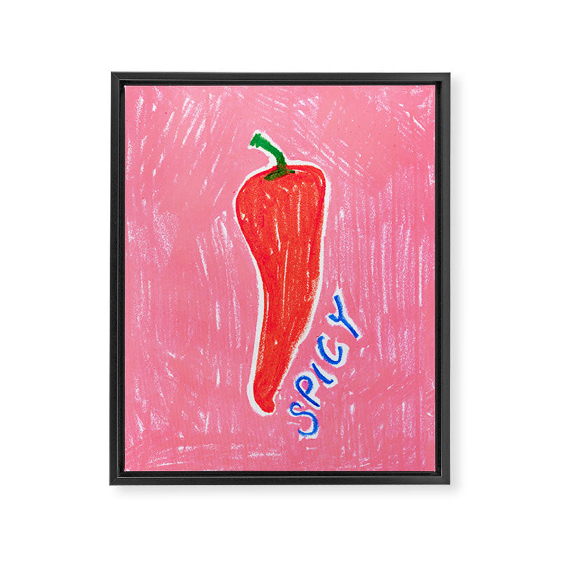 Chilli Pepper Framed Canvas Print Gallery Image 6