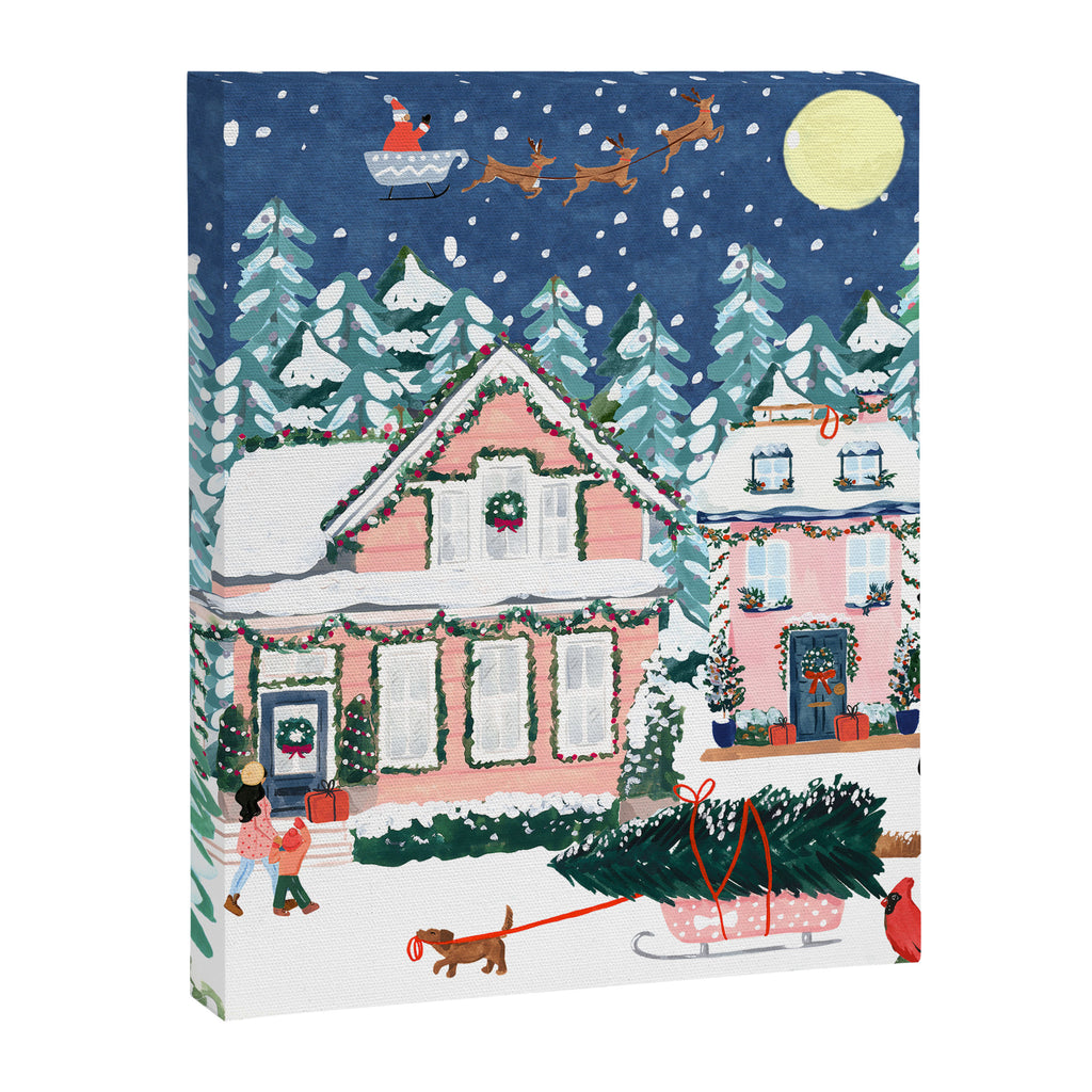 Christmas Night Canvas Print Gallery Image 6
