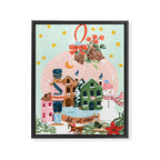 Christmas Snow Globe Framed Canvas Print Gallery Image 6