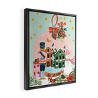Christmas Snow Globe Framed Canvas Print Gallery Image 2
