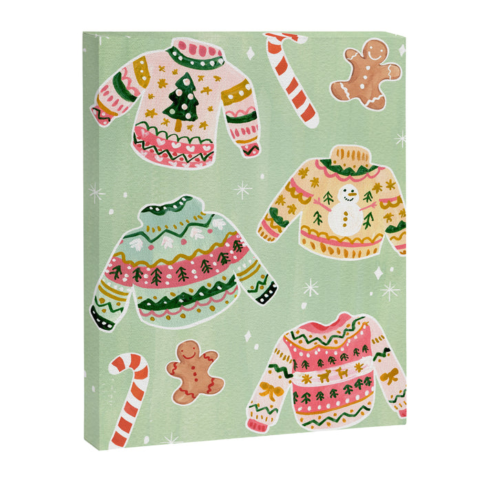 Christmas Sweaters Canvas Print Gallery Image 1