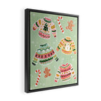 Christmas Sweaters Framed Canvas Print Gallery Image 2
