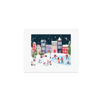 Christmas Village Art Print Gallery Image 1
