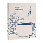 Coffee Diver Canvas Print Gallery Image 6