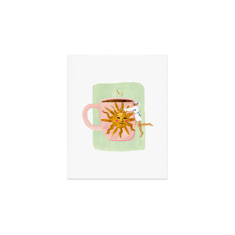 Coffee Hug Art Print Gallery Image 1