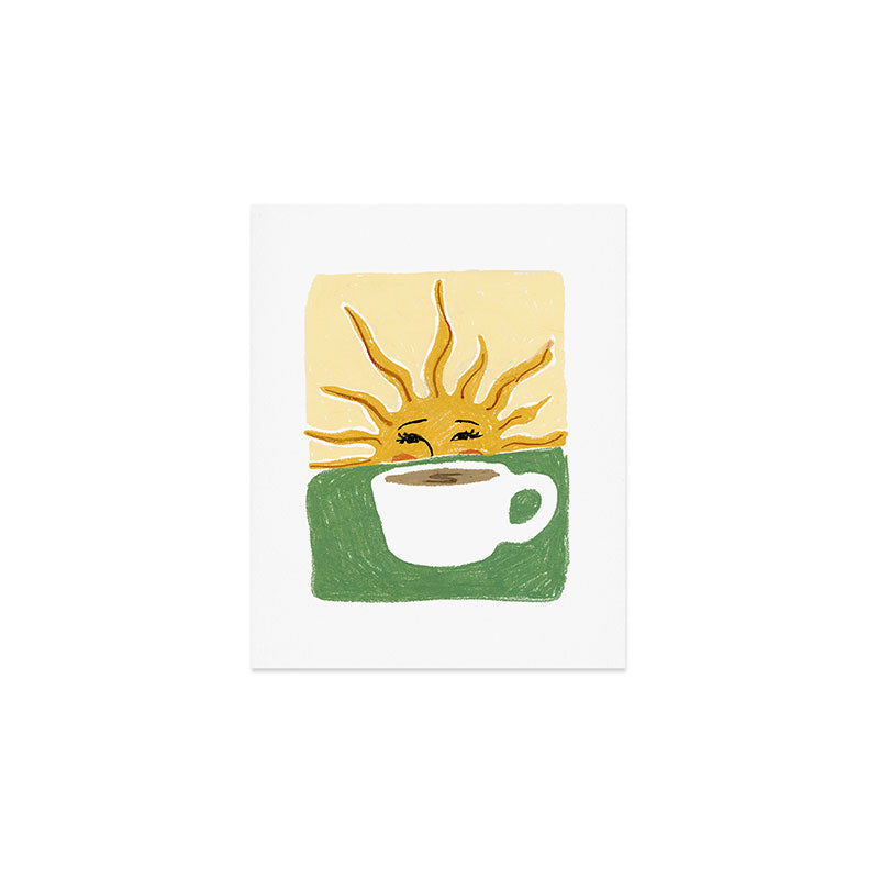 Coffee Sunshine Art Print Gallery Image 1