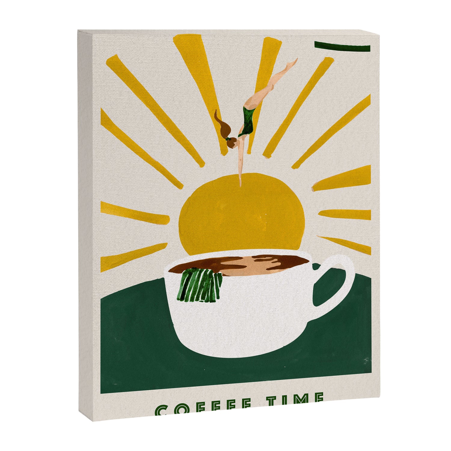 Coffee Time Canvas Print Gallery Image 3