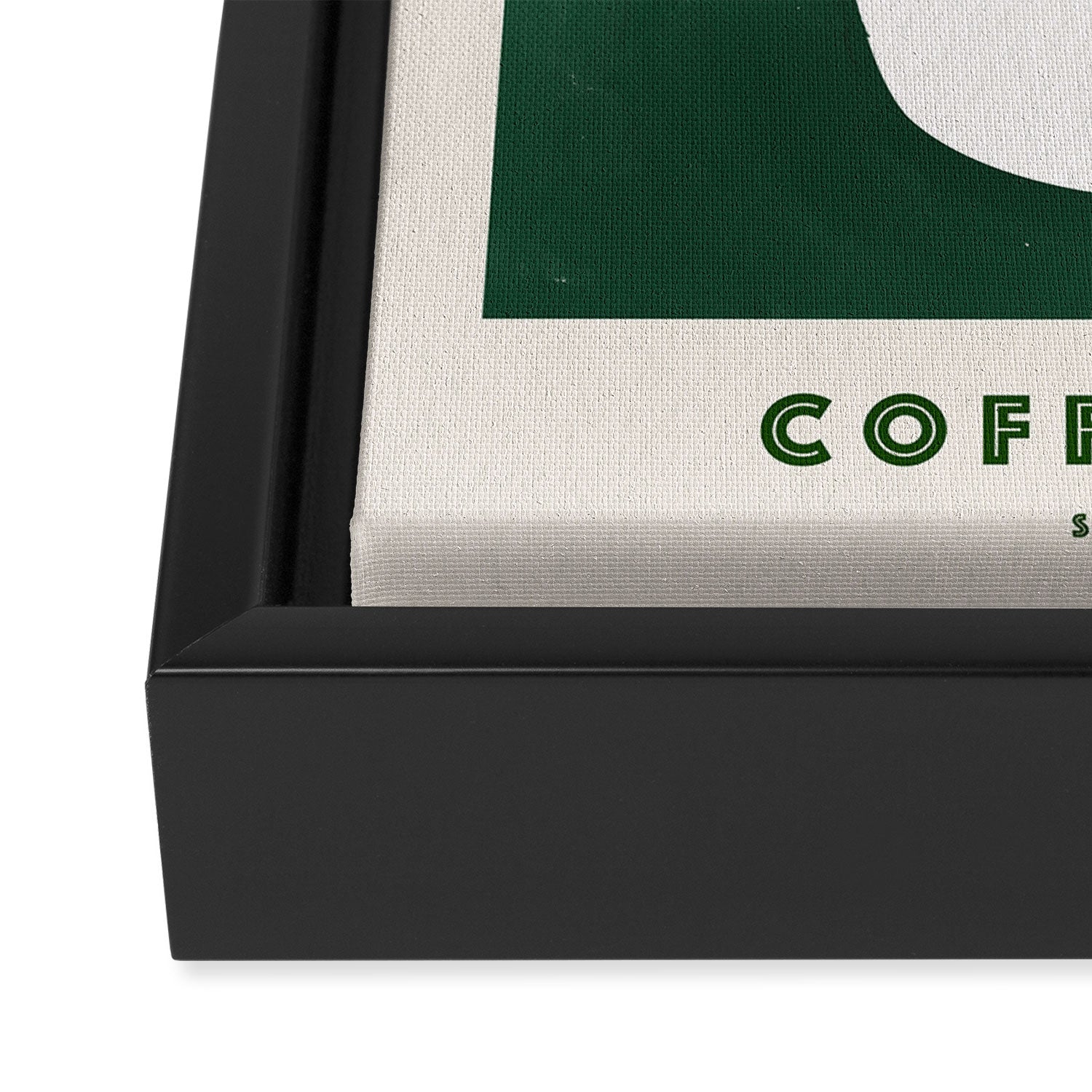 Coffee Time Framed Canvas Print Gallery Image 3