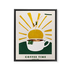 Coffee Time Framed Canvas Print Gallery Image 6