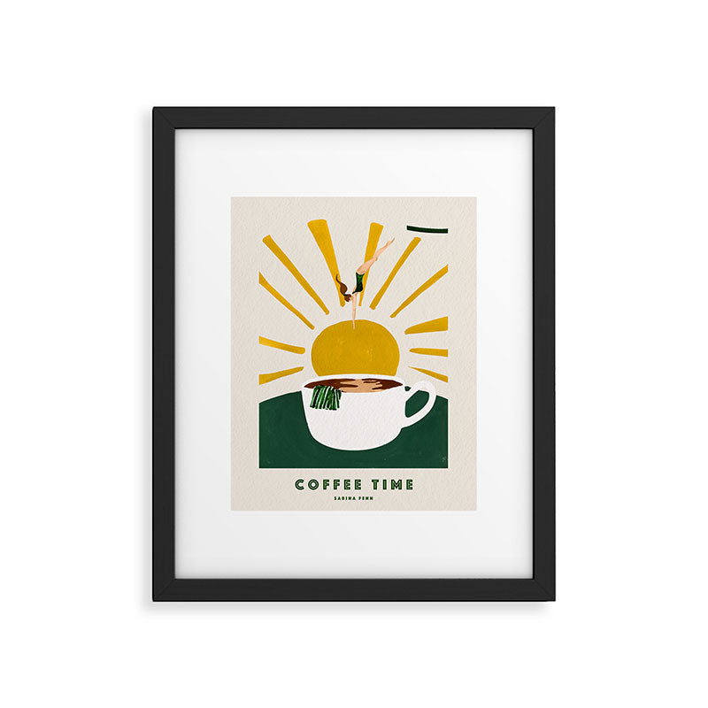 Coffee Time Framed Art Print Gallery Image 5