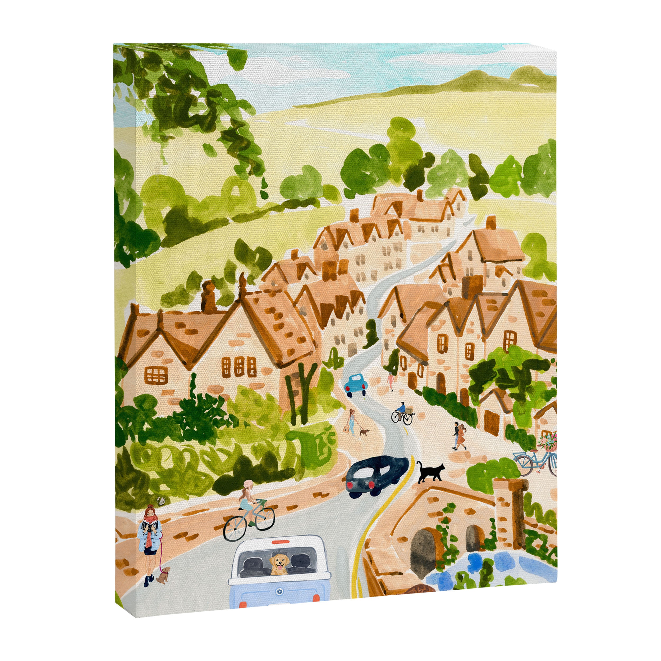 Cotswolds England Canvas Print Gallery Image 6