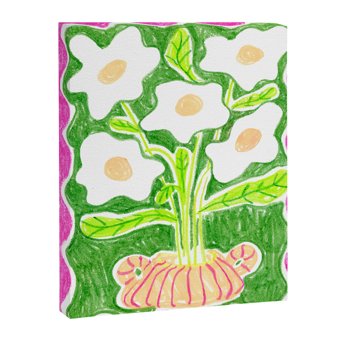 Daisies in a Vase Canvas Print Gallery Image 1