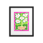 Daisies in a Vase Framed Art Print Gallery Image 5