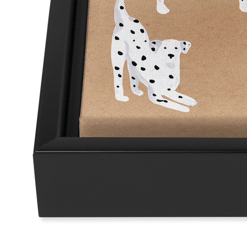 Dalmatians Framed Canvas Print Gallery Image 3