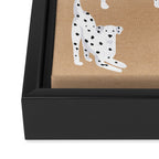 Dalmatians Framed Canvas Print Gallery Image 3