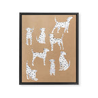 Dalmatians Framed Canvas Print Gallery Image 6