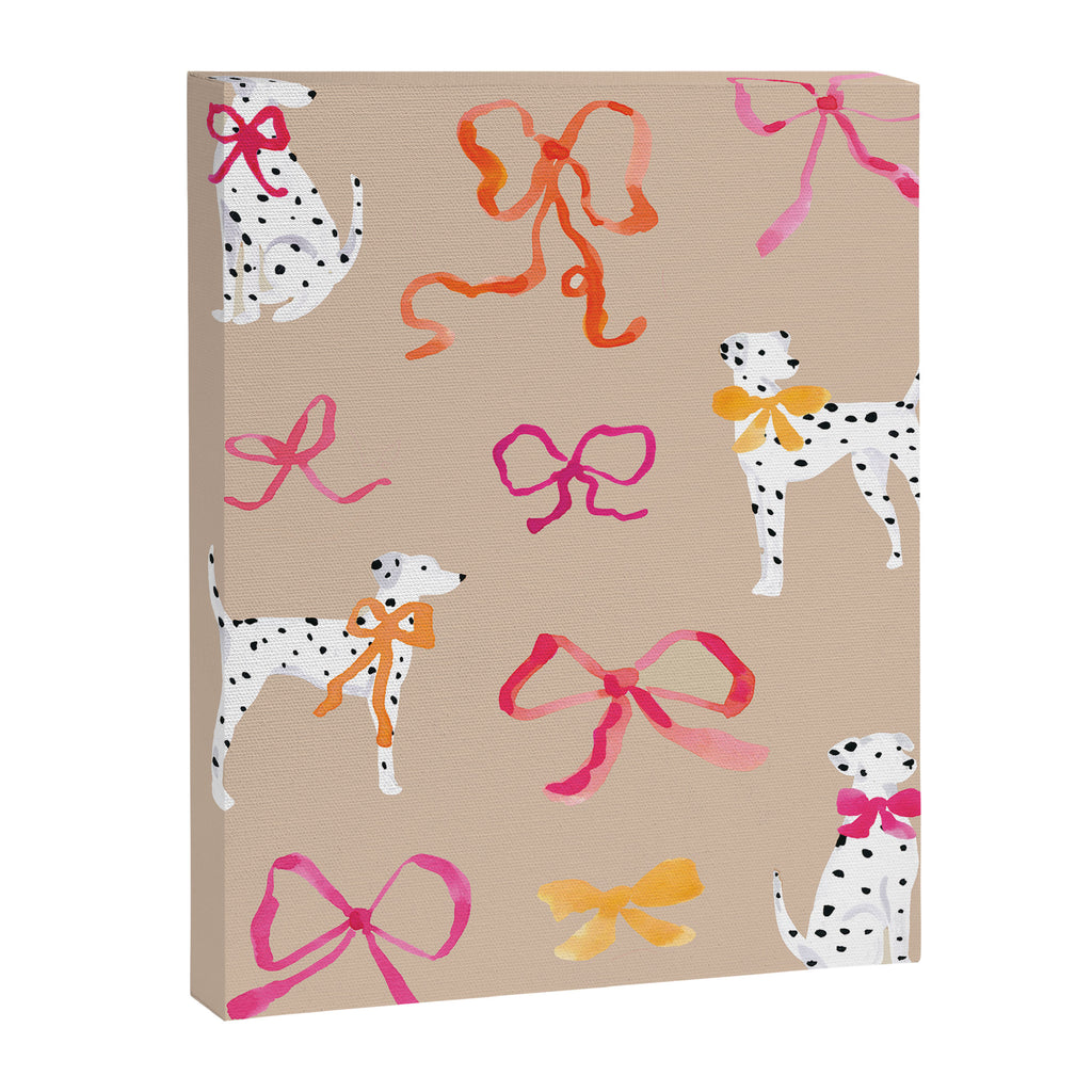 Dalmatians in Bows Canvas Print Gallery Image 6