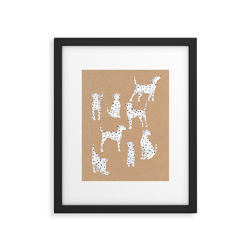 Dalmatians Framed Art Print Gallery Image 5