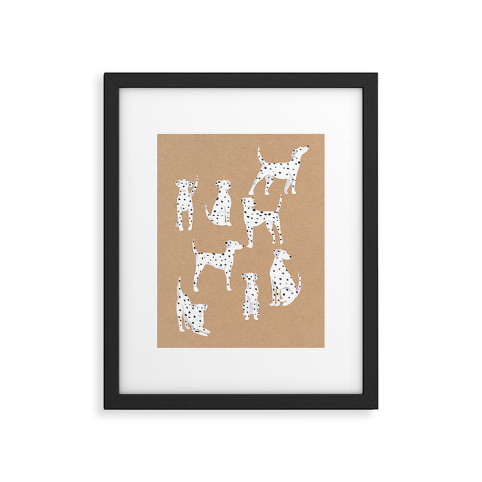 Dalmatians Framed Art Print Gallery Image 1
