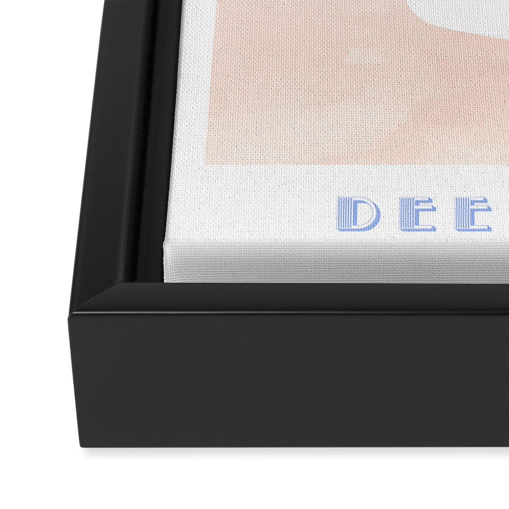 Deep Dive Coffee Framed Canvas Print Gallery Image 3