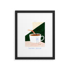 Deep Dive Coffee Framed Art Print Gallery Image 5