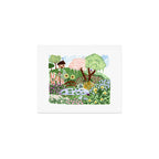 English Garden Art Print Gallery Image 1