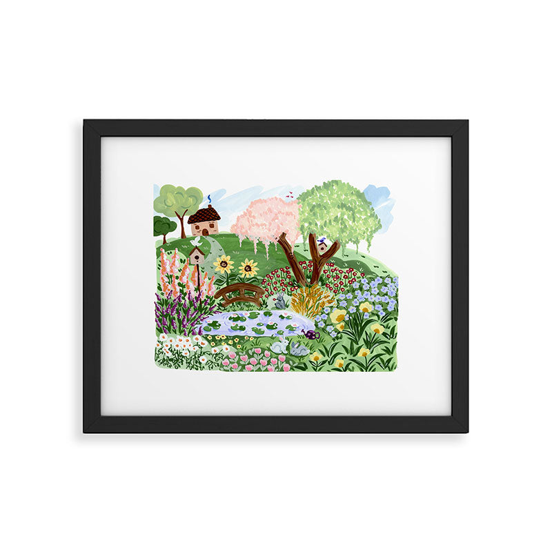 English Garden Framed Art Print Gallery Image 4