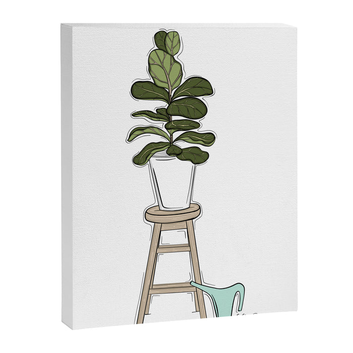 Fiddle Fig Tree Canvas Print Gallery Image 1